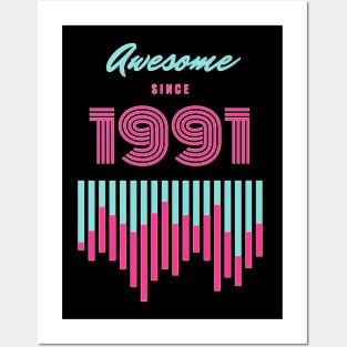 Awesome Since 1991 Posters and Art